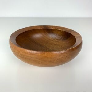Dansk JHQ Teak Wood Bowl Philippines Vtg MCM Serving Bowl Jens Harald Quistgaard